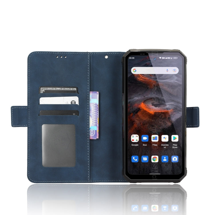 For Oukitel WP19 Skin Feel Calf Texture Card Slots Leather Phone Case