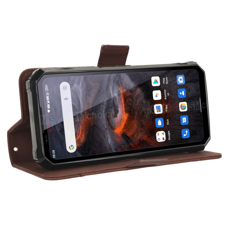 For Oukitel WP19 Skin Feel Calf Texture Card Slots Leather Phone Case