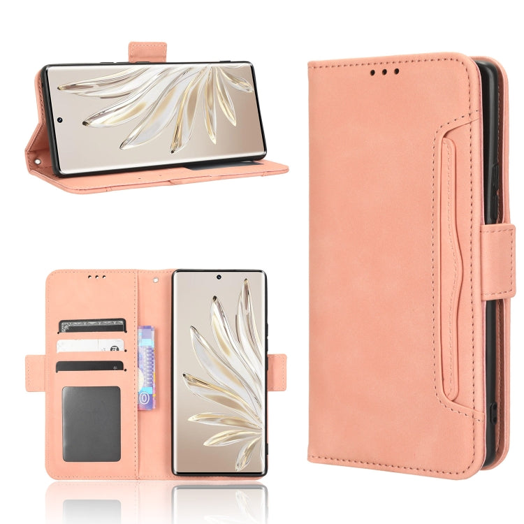 For Honor 70 5G Skin Feel Calf Texture Card Slots Leather Phone Case