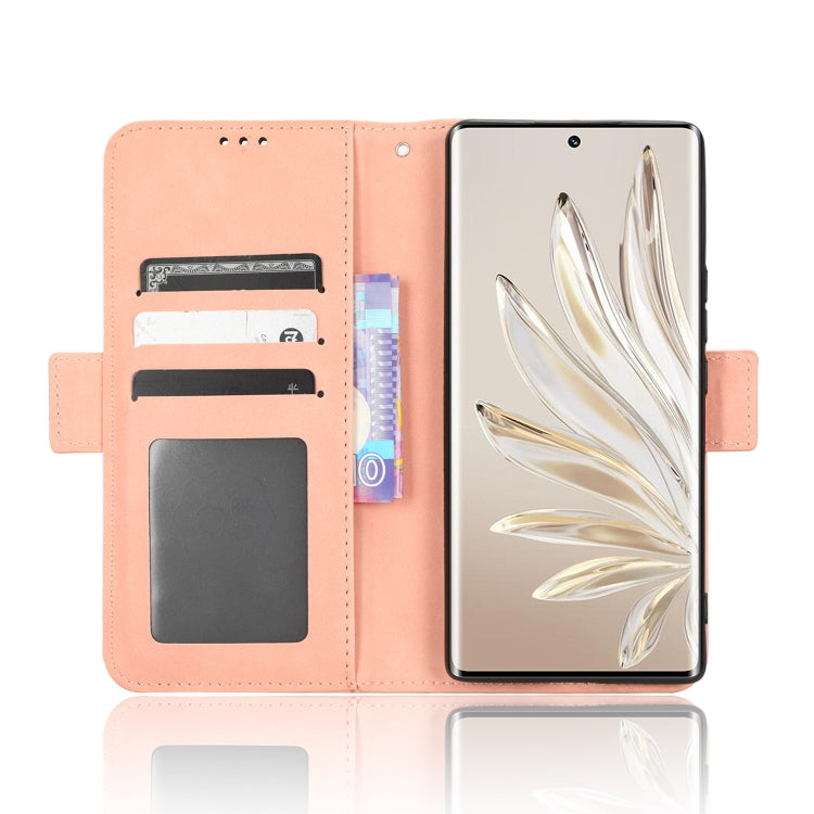 For Honor 70 5G Skin Feel Calf Texture Card Slots Leather Phone Case