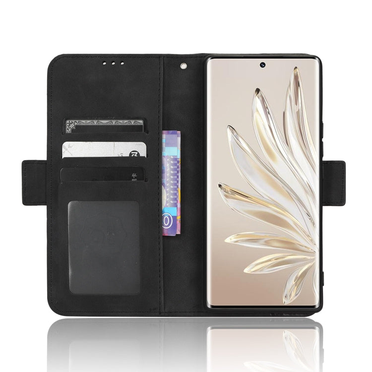 For Honor 70 5G Skin Feel Calf Texture Card Slots Leather Phone Case