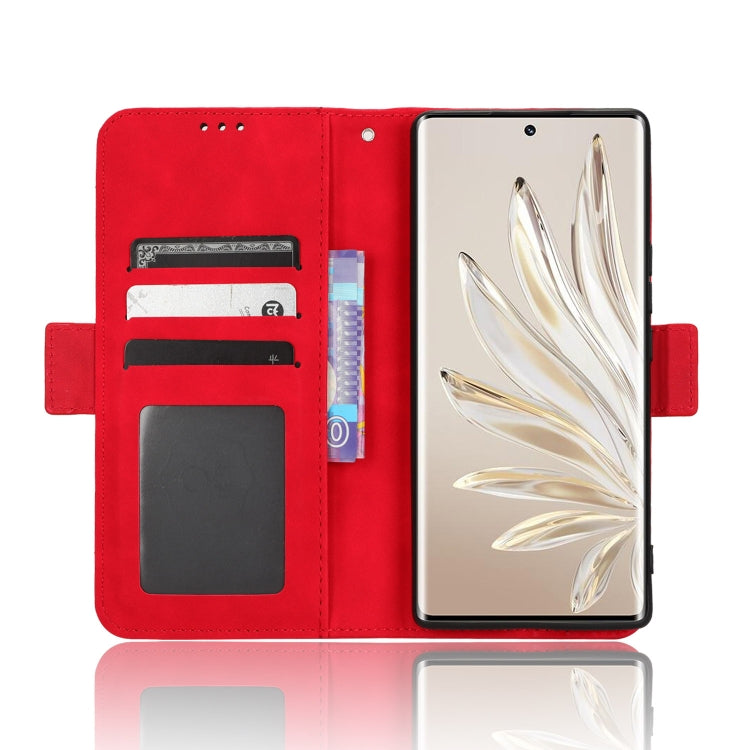 For Honor 70 5G Skin Feel Calf Texture Card Slots Leather Phone Case