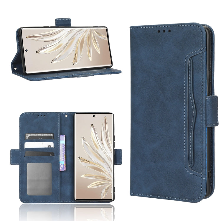 For Honor 70 5G Skin Feel Calf Texture Card Slots Leather Phone Case