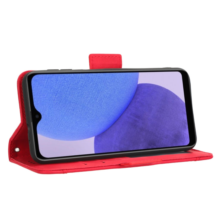 For Samsung Galaxy A23e / A23s / A23 5G JP Skin Feel Calf Texture Card Slots Leather Phone Case