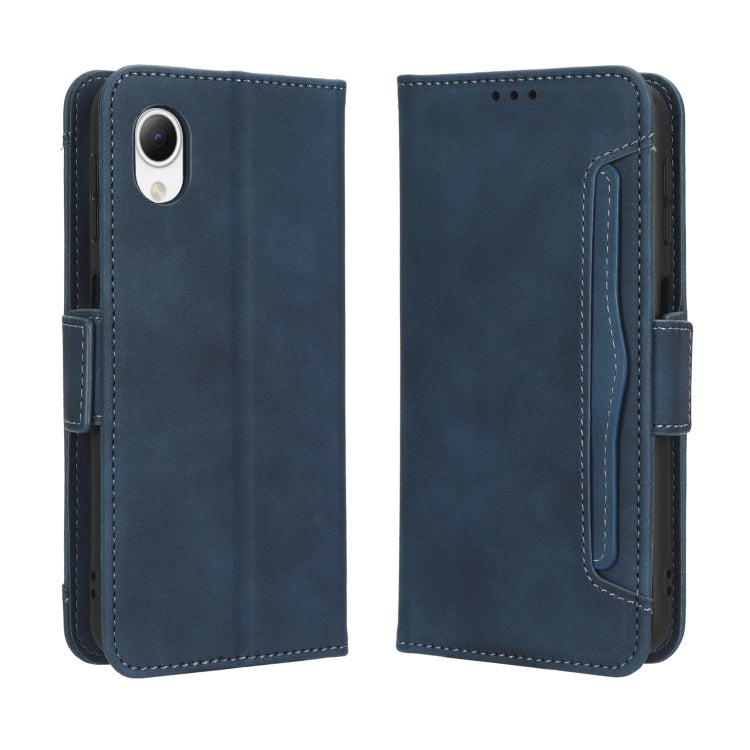For Samsung Galaxy A23e / A23s / A23 5G JP Skin Feel Calf Texture Card Slots Leather Phone Case