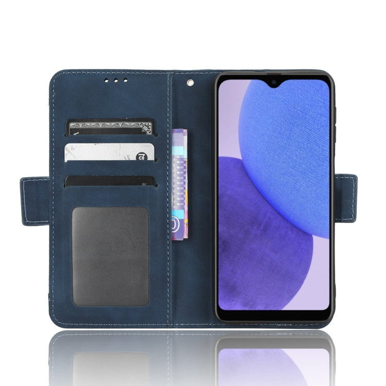 For Samsung Galaxy A23e / A23s / A23 5G JP Skin Feel Calf Texture Card Slots Leather Phone Case