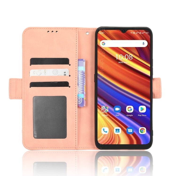 For UMIDIGI Power 7 Max Skin Feel Calf Texture Card Slots Leather Phone Case