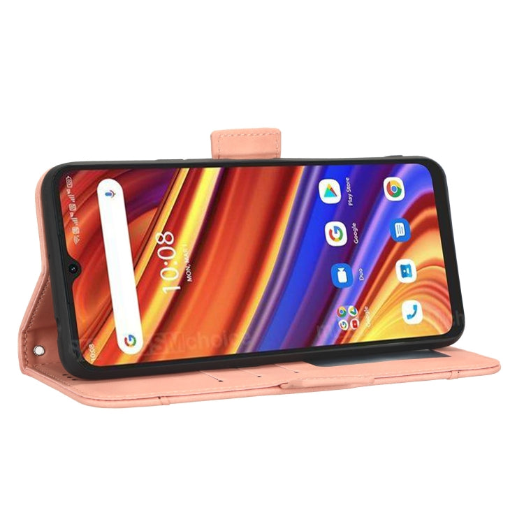 For UMIDIGI Power 7 Max Skin Feel Calf Texture Card Slots Leather Phone Case