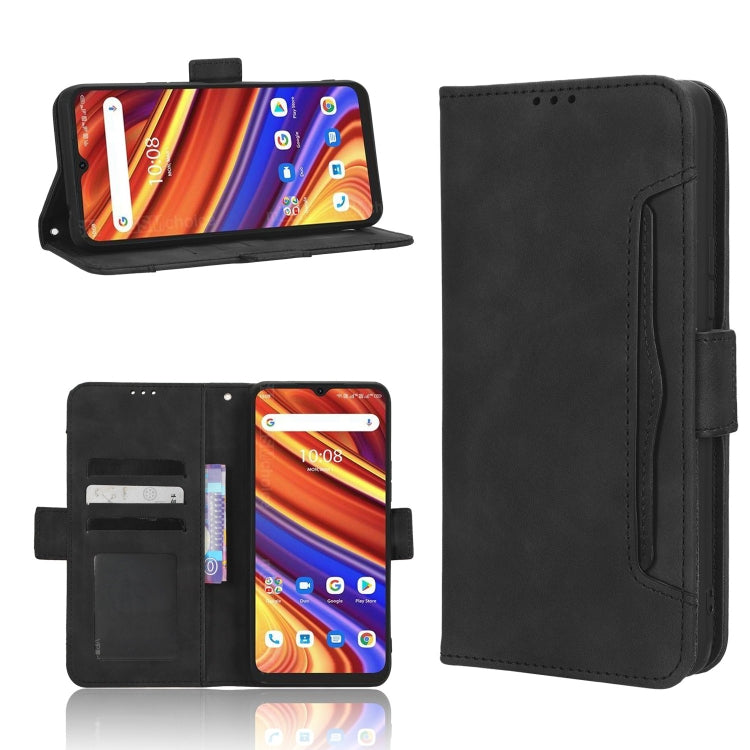 For UMIDIGI Power 7 Max Skin Feel Calf Texture Card Slots Leather Phone Case