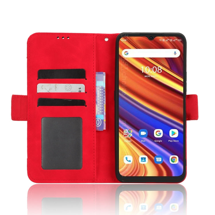 For UMIDIGI Power 7 Max Skin Feel Calf Texture Card Slots Leather Phone Case