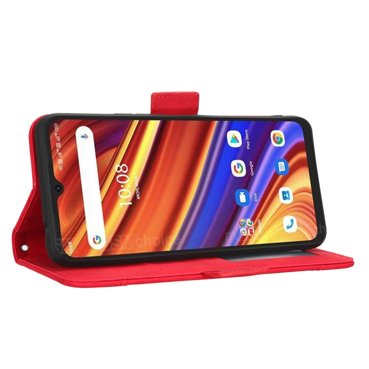 For UMIDIGI Power 7 Max Skin Feel Calf Texture Card Slots Leather Phone Case