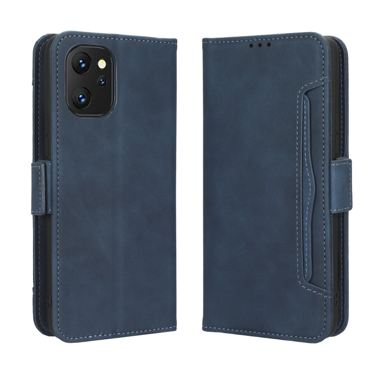 For UMIDIGI Power 7 Max Skin Feel Calf Texture Card Slots Leather Phone Case