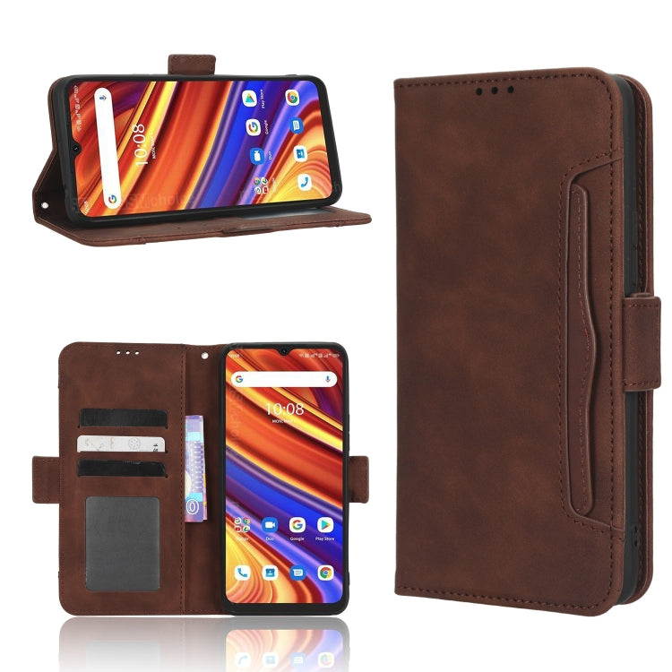 For UMIDIGI Power 7 Max Skin Feel Calf Texture Card Slots Leather Phone Case