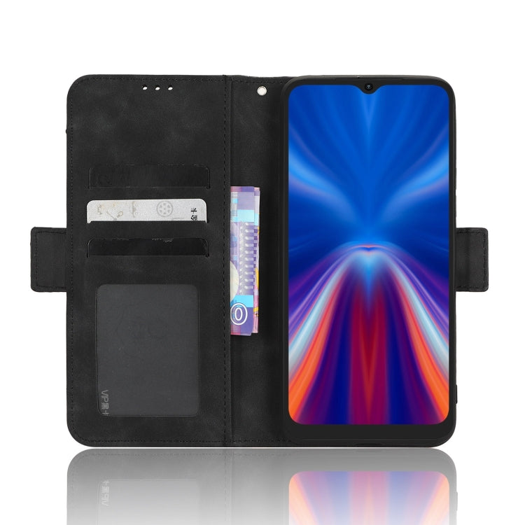For UMIDIGI C1 Skin Feel Calf Texture Card Slots Leather Phone Case