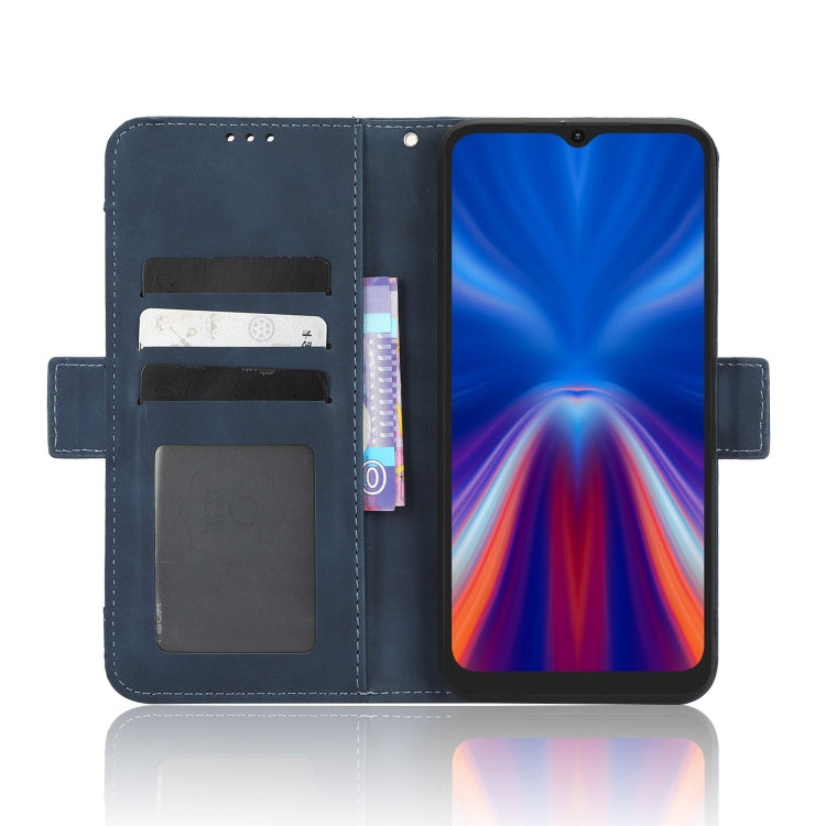 For UMIDIGI C1 Skin Feel Calf Texture Card Slots Leather Phone Case