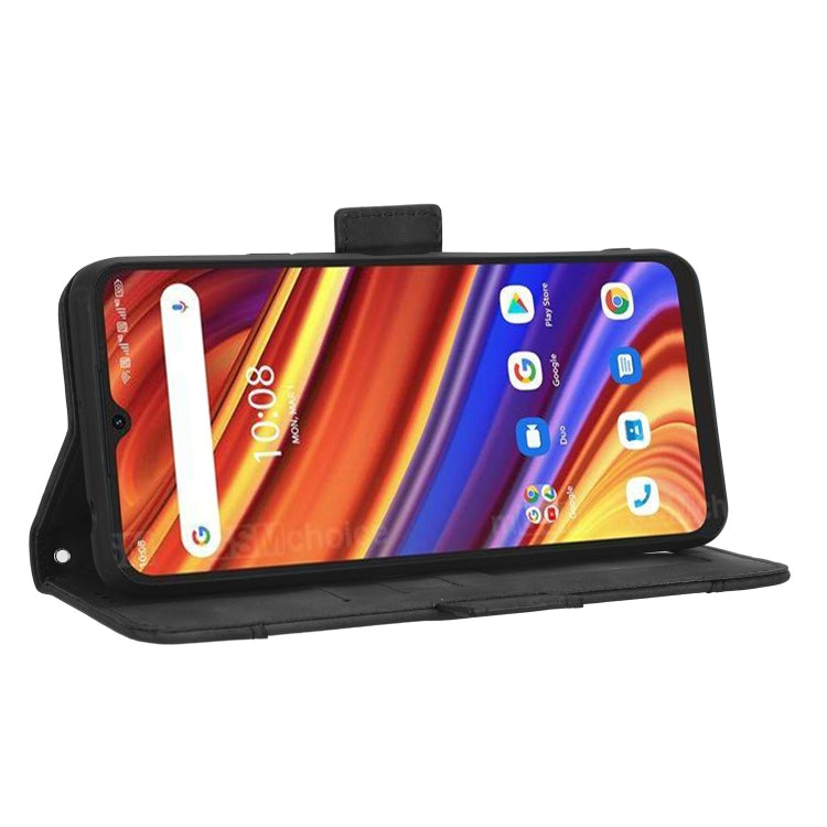 For UMIDIGI F3 5G / 4G / F3S / F3 SE Skin Feel Calf Texture Card Slots Leather Phone Case