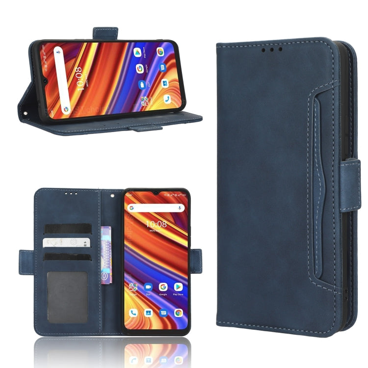 For UMIDIGI F3 5G / 4G / F3S / F3 SE Skin Feel Calf Texture Card Slots Leather Phone Case