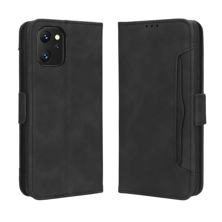 For UMIDIGI Power 7 / Power 7S Skin Feel Calf Texture Card Slots Leather Phone Case