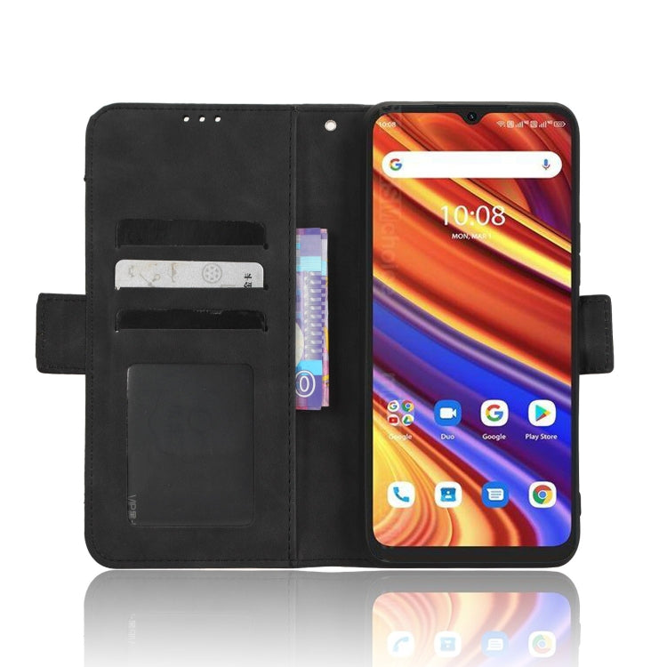 For UMIDIGI Power 7 / Power 7S Skin Feel Calf Texture Card Slots Leather Phone Case
