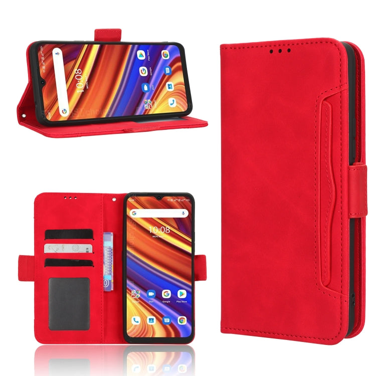 For UMIDIGI Power 7 / Power 7S Skin Feel Calf Texture Card Slots Leather Phone Case