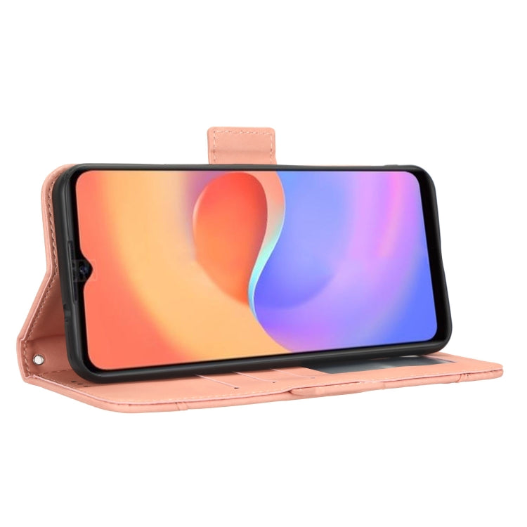 For ZTE Blade A52 Lite Skin Feel Calf Texture Card Slots Leather Phone Case