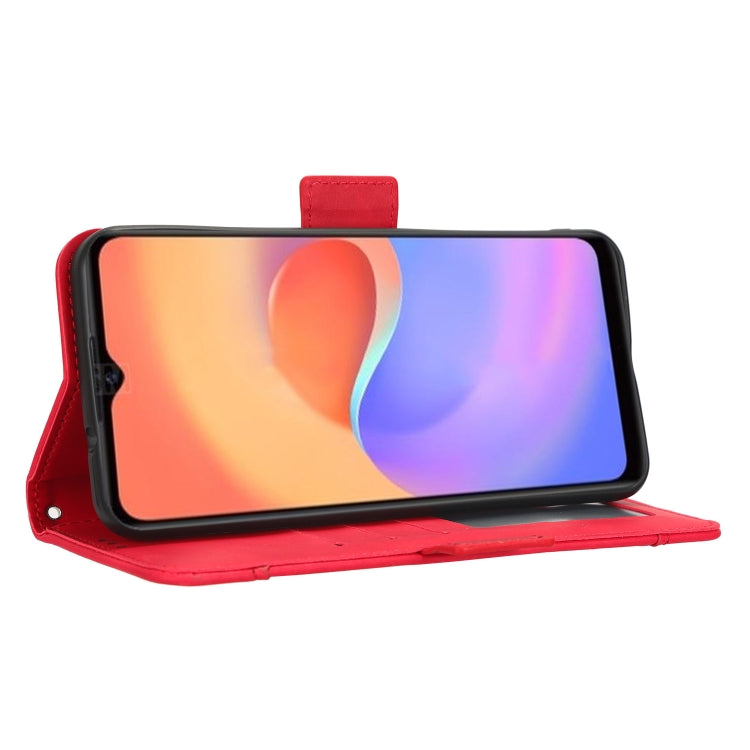 For ZTE Blade A52 Lite Skin Feel Calf Texture Card Slots Leather Phone Case