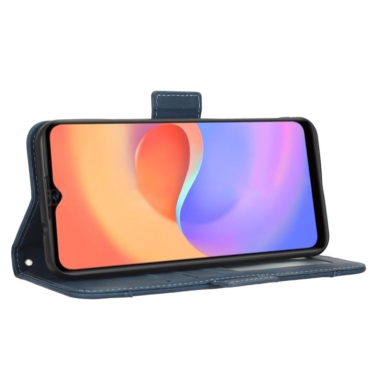 For ZTE Blade A52 Lite Skin Feel Calf Texture Card Slots Leather Phone Case