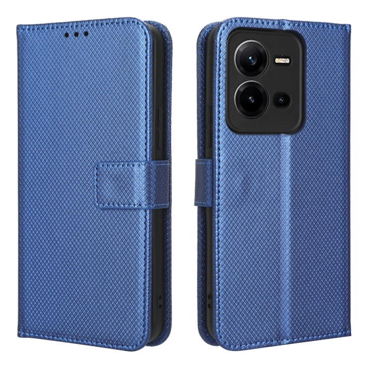 For vivo V25 5G /  X80 Lite Diamond Texture Leather Phone Case
