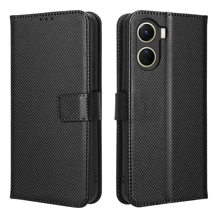 For vivo V25 Pro / S15 Pro Diamond Texture Leather Phone Case