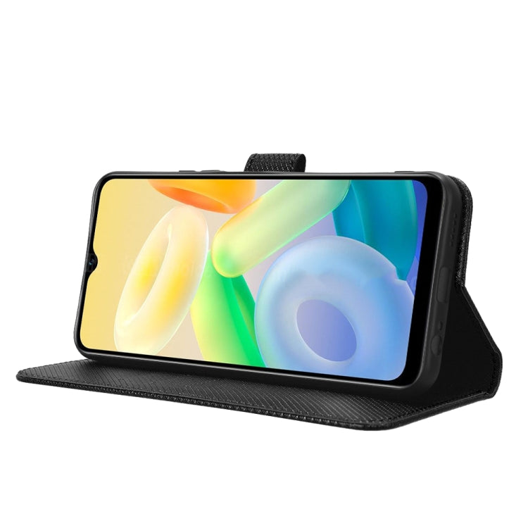 For vivo V25 Pro / S15 Pro Diamond Texture Leather Phone Case