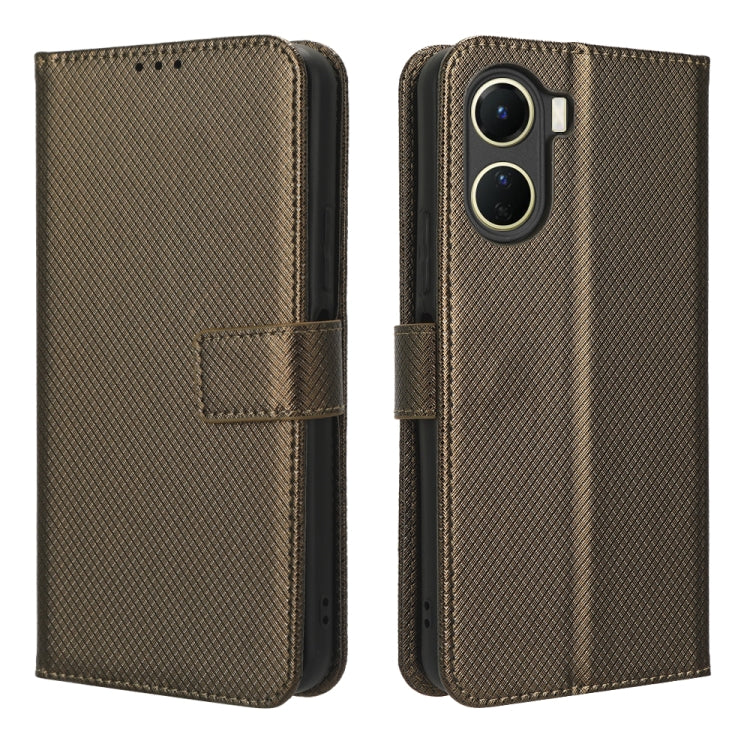 For vivo V25 Pro / S15 Pro Diamond Texture Leather Phone Case