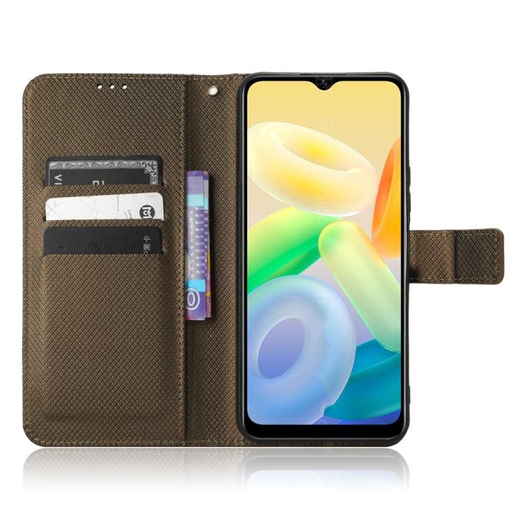 For vivo V25 Pro / S15 Pro Diamond Texture Leather Phone Case