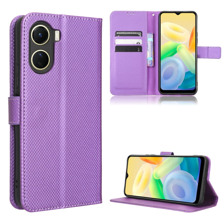 For vivo V25 Pro / S15 Pro Diamond Texture Leather Phone Case