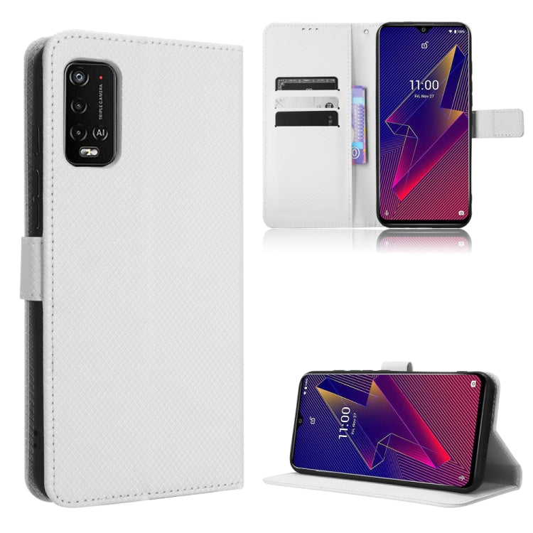 For Wiko Power U20 / U10 Diamond Texture Leather Phone Case