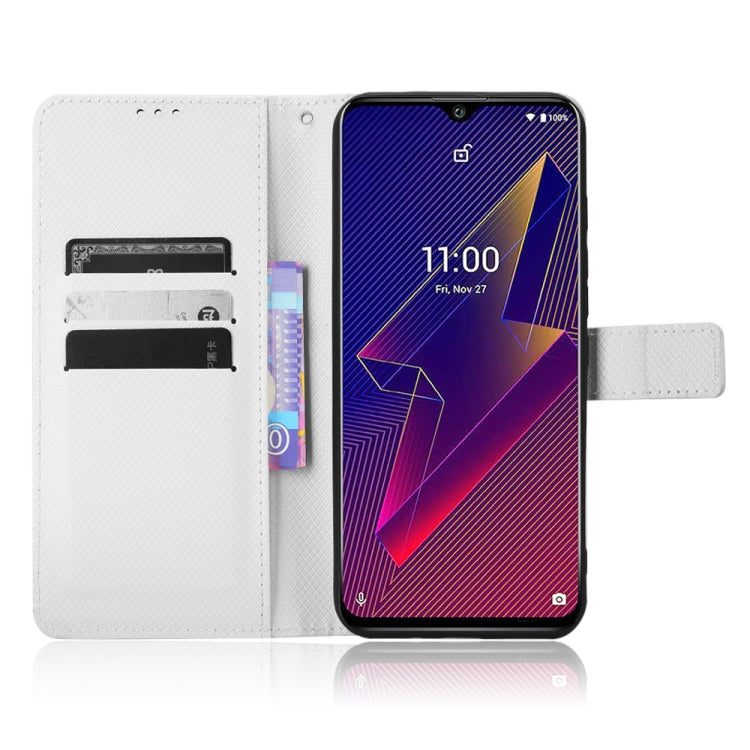 For Wiko Power U20 / U10 Diamond Texture Leather Phone Case
