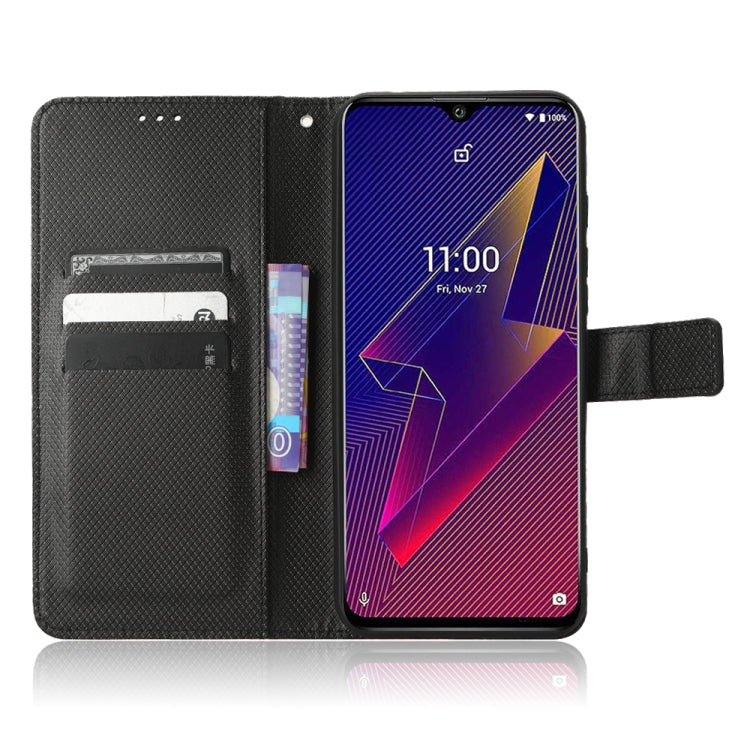 For Wiko Power U20 / U10 Diamond Texture Leather Phone Case