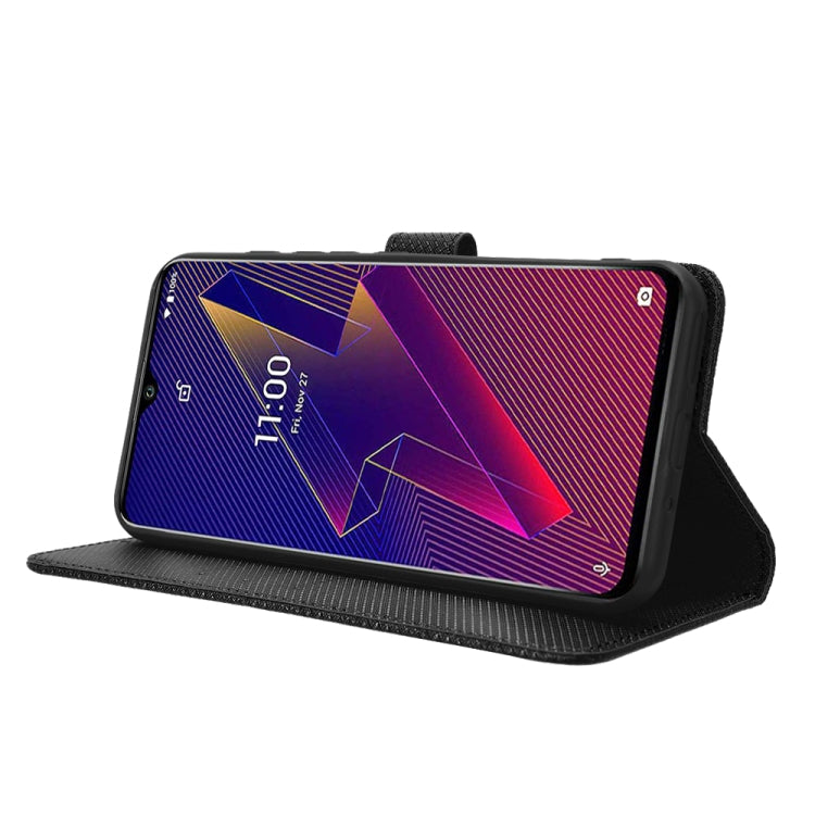 For Wiko Power U20 / U10 Diamond Texture Leather Phone Case
