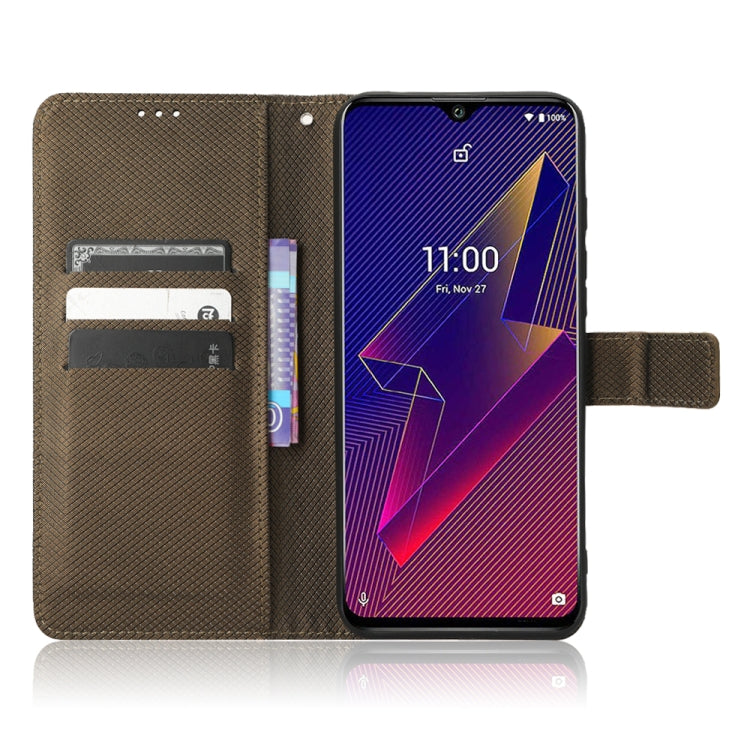 For Wiko Power U20 / U10 Diamond Texture Leather Phone Case