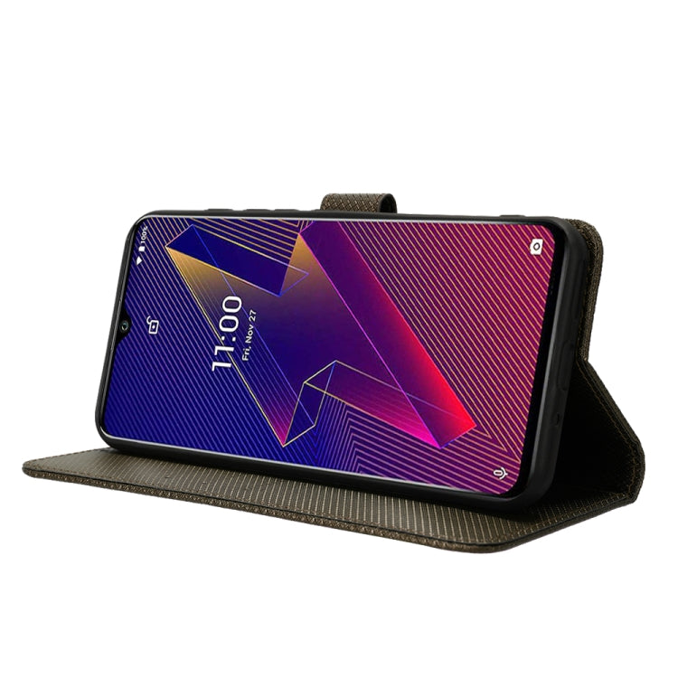 For Wiko Power U20 / U10 Diamond Texture Leather Phone Case