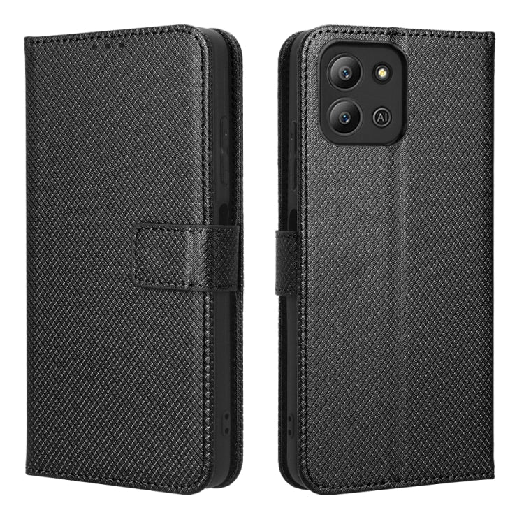For Infinix Hot 11 2022 X675 Diamond Texture Leather Phone Case