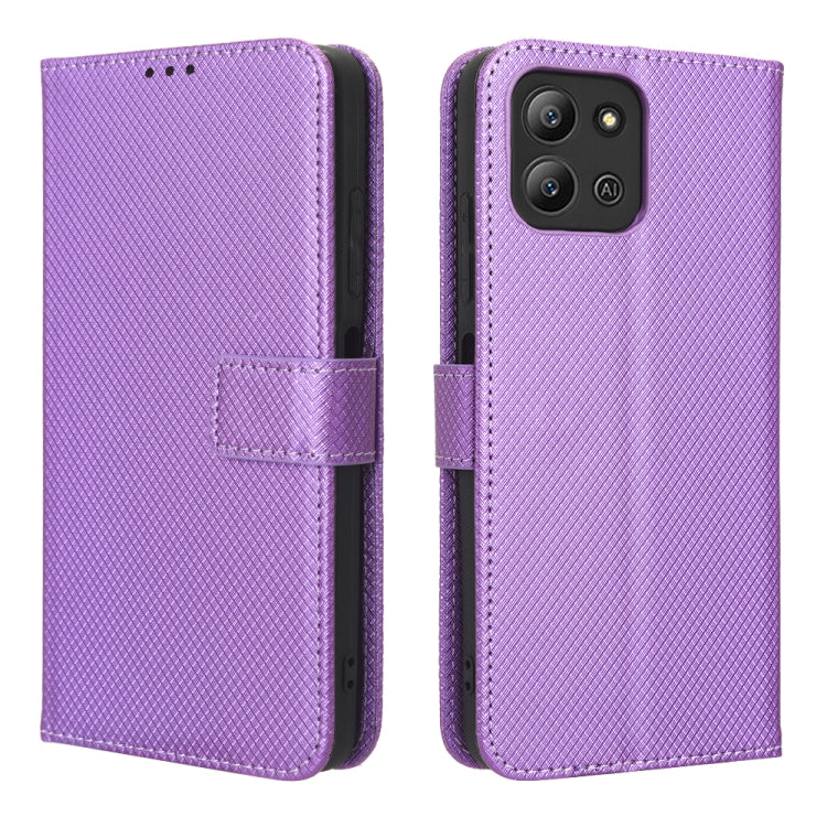 For Infinix Hot 11 2022 X675 Diamond Texture Leather Phone Case