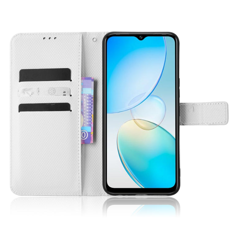 For Infinix Hot 12 Pro X668C Diamond Texture Leather Phone Case