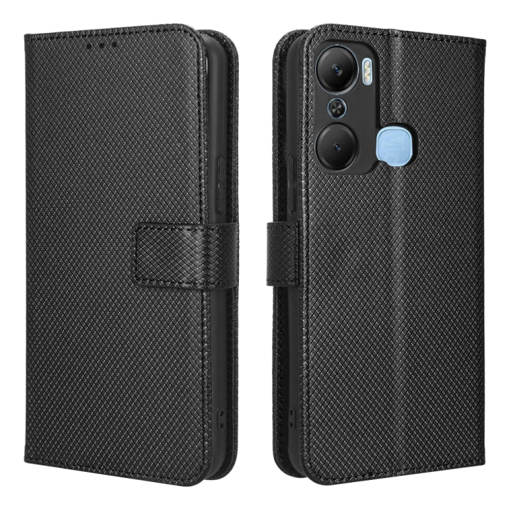 For Infinix Hot 12 Pro X668C Diamond Texture Leather Phone Case
