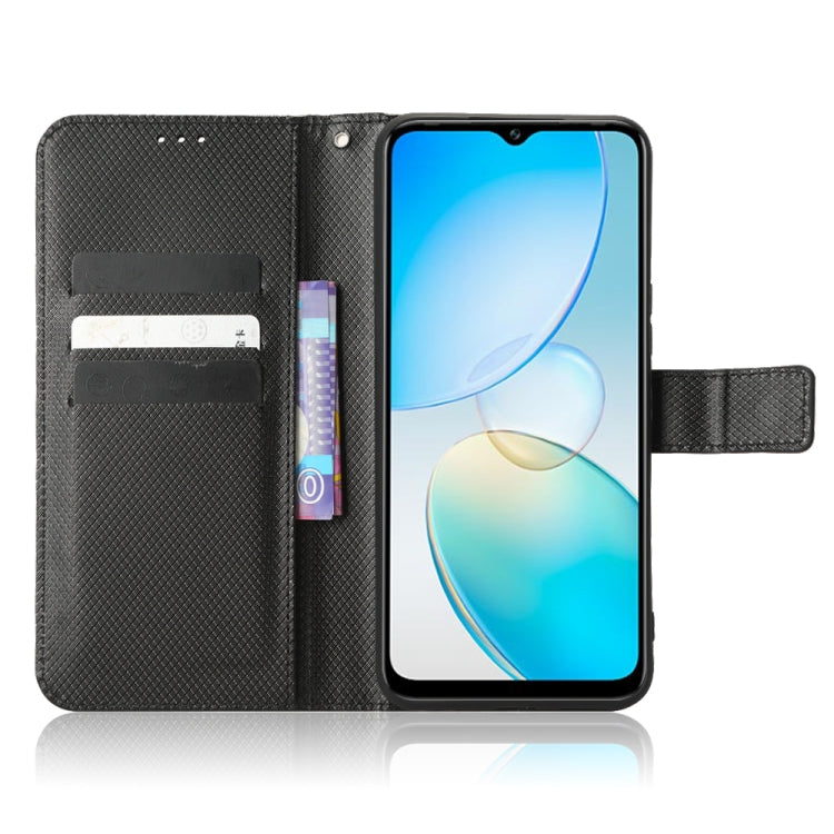 For Infinix Hot 12 Pro X668C Diamond Texture Leather Phone Case