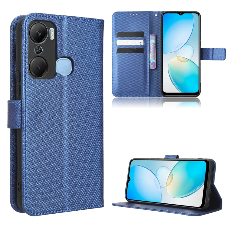 For Infinix Hot 12 Pro X668C Diamond Texture Leather Phone Case