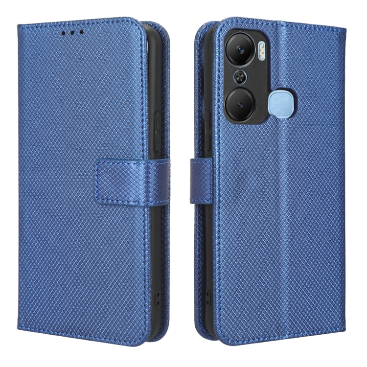 For Infinix Hot 12 Pro X668C Diamond Texture Leather Phone Case