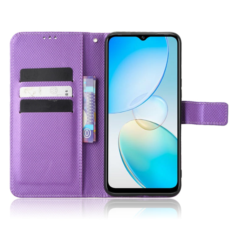 For Infinix Hot 12 Pro X668C Diamond Texture Leather Phone Case