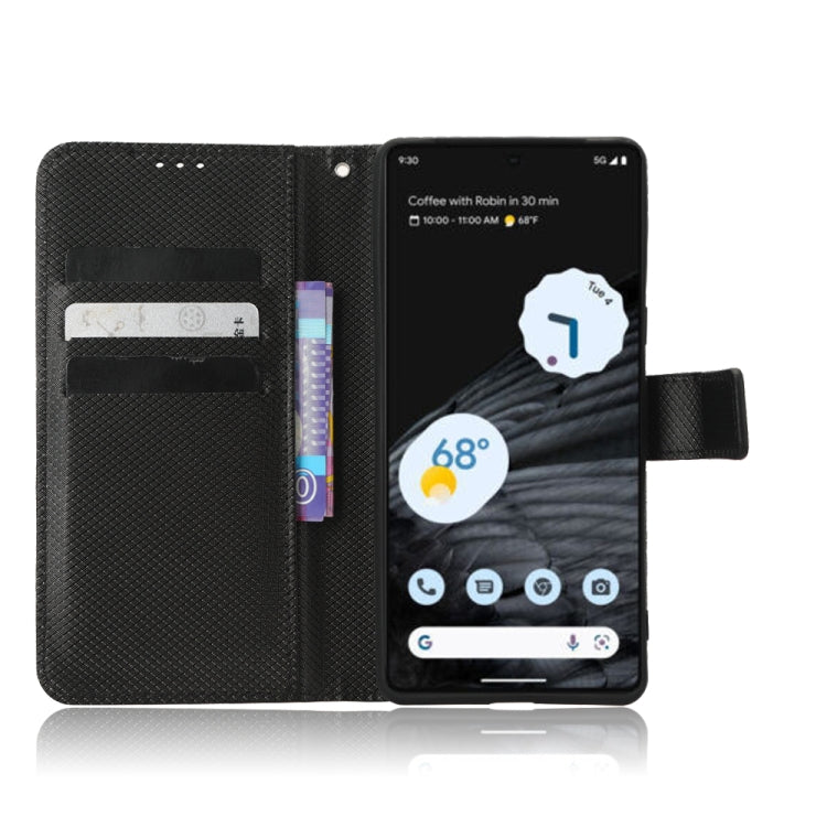 For Google Pixel 7 Pro 5G Diamond Texture Leather Phone Case