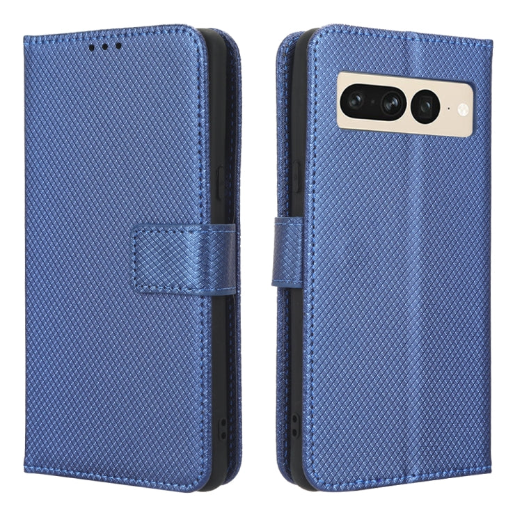 For Google Pixel 7 Pro 5G Diamond Texture Leather Phone Case