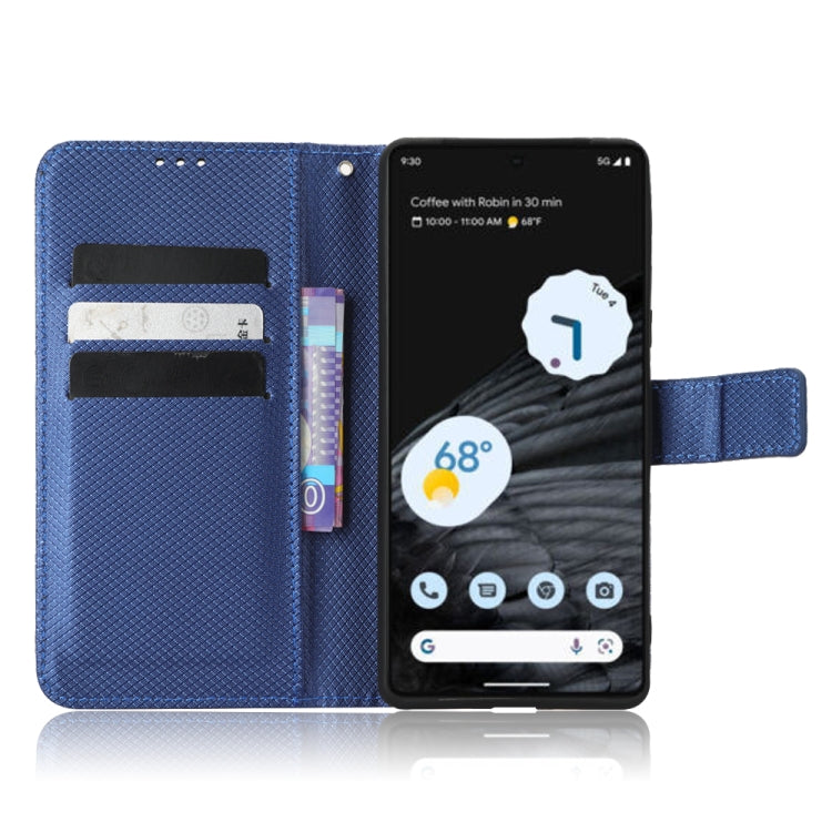 For Google Pixel 7 Pro 5G Diamond Texture Leather Phone Case
